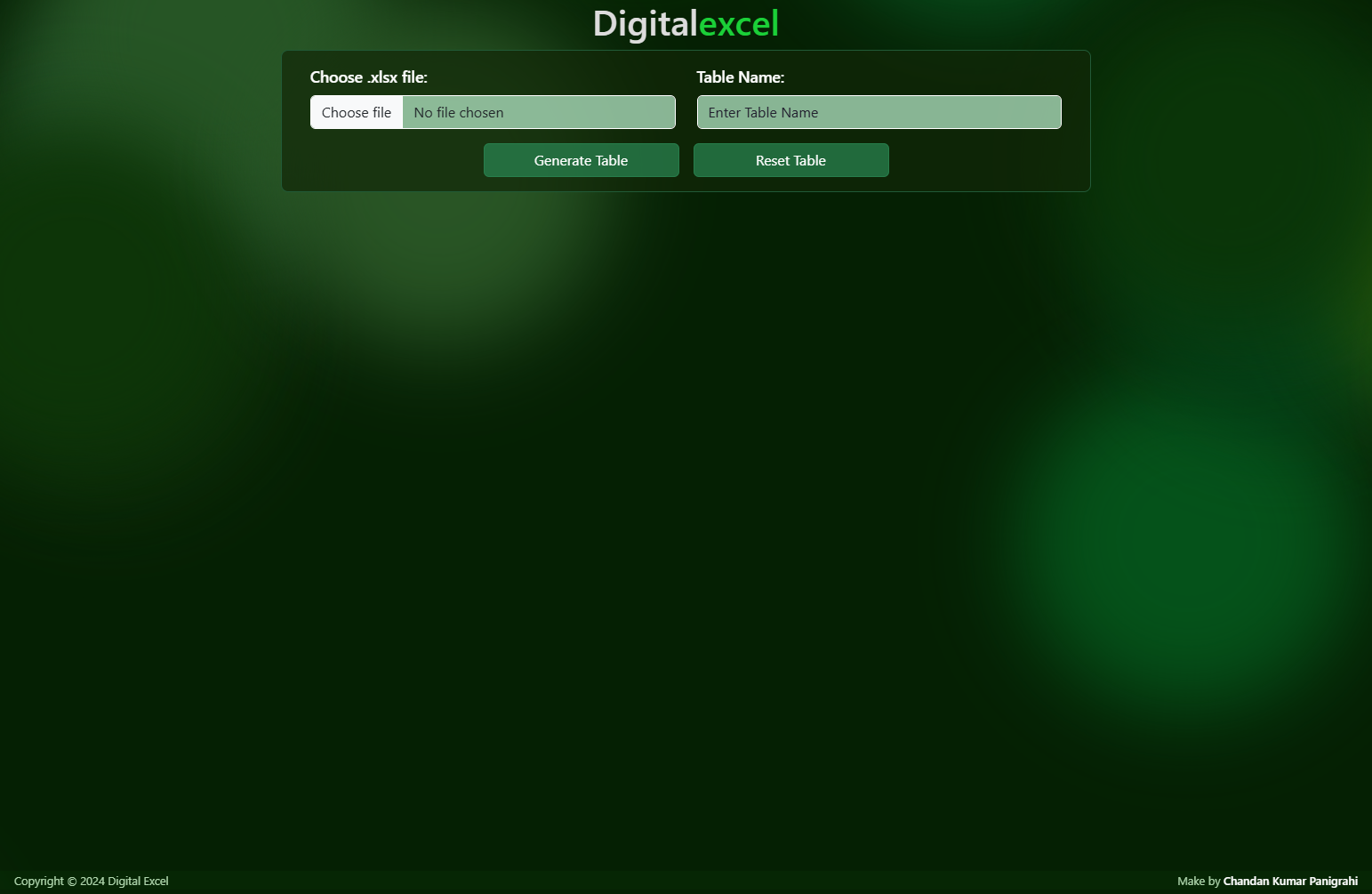 XLS Reader