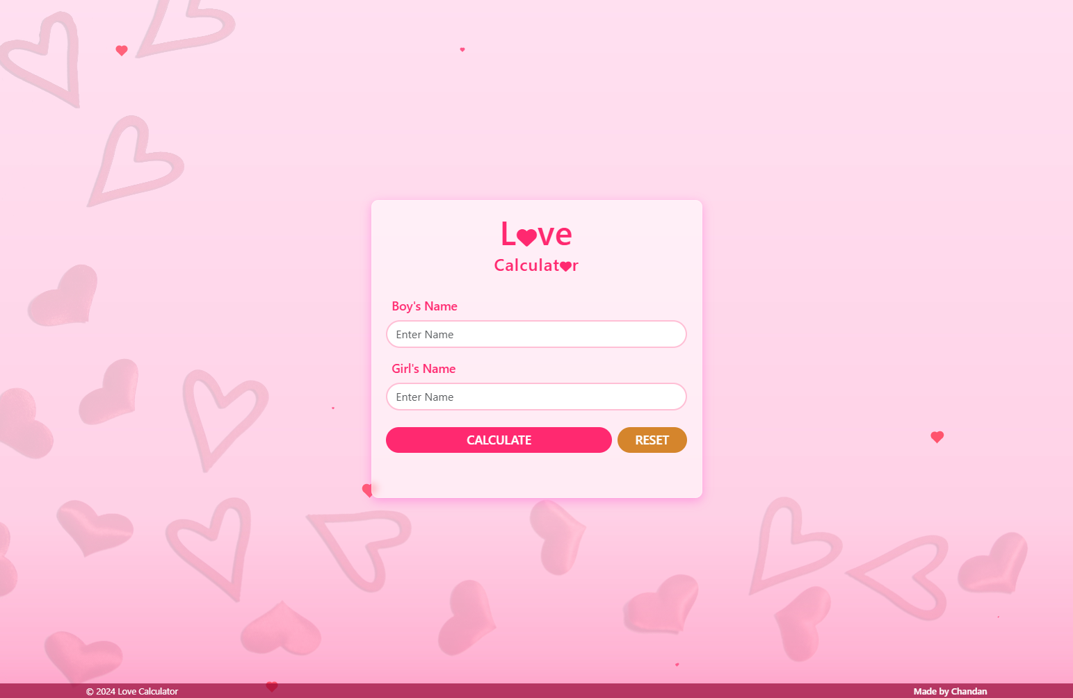 Love Calculator